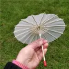 Fashion Bridal Wedding Parasols White Paper Umbrella Chinese Mini Craft Umbrella 4 Diameter 20 30 40 60cm for Wholesale ZZ