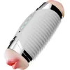 Automatisk masterbaty sugvibrator realistiska konstgjorda vagina sexprodukter Maskin Masturbator Cup för manliga sexleksaker