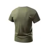 T-shirts táticos 2022 Ame Ucrânia Treinamento militar T-shirt tático de mangas curtas Forças especiais Exército T-shirt Top 240426