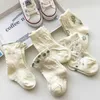 Chaussettes pour enfants coréens Spring été chaussettes minces de bébé respirant en coton mou