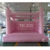 Activités de plein air 15x15ft-4.5x4,5m videur commercial Bouncer Bouncy Bouncy Castle White Jump House for Birthday Anniversary Party