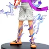 21CM Anime One Piece Luffy GEAR 5 Figurine Nika Sun God Action Figures Collectible Model Doll Toys Children Gift 240416