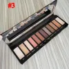 Schaduwmake -up oogschaduw Wild West 12 kleuren oogschaduw met borstel ultravioet palet Matte Shimmer Palettes Cosmetic