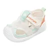 Baby Sneakers Girls Boys Lekka oddychająca siatka First Walkers Buty dla dzieci Sandały Niezlinowe 13 Rok 240425