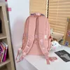 Rugzak mode nylon rucksack waterdichte jongen meisje boekzak voor tieners middelbare school schooltas zwarte mochila vrouwen