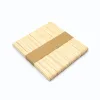 Outils 50pcs Natural Wooden Ice Cream Popsicle bâtons en bois Stick Ice Crème Crème Hand Art Ice Ice Ice Cube Cube Lollipop Cake Tools