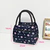 Canvas Bag Women 2024 New Bag Cloth Bag Lunch Box Tote Bag Commuting To Work Small Cloth Bag Bento Bag Small Handbag F1