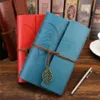 Notebook di scrittura in pelle Notebook Vintage Leaf Cioncant String String Diario Diario Schizzo Sketchbook Retro Pendants Stationery 240409