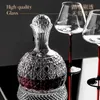 Bar Tools Creative Crystal Glass Cup For Wine Rotation Tumbler Wine Aerator Decanter Glasses Mugg Creative Gifts 1500ml 240426