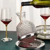 STRUMENTI a barre di lussuoso separatore di vino rotante whisky rosse bottiglia di bicchiere da tamburo 1500 ml con cucina vassoio bar boxe vino rotativo 240426 240426