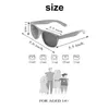 Lovatfirs 15 Pack Sonnenbrille für Party Frauen Männer Kinder mehrfarbig UV -Schutz 17 Farben erhältlich 240412