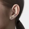Backs oorbellen 1 pc koper dames oormanchet niet-piercing Rhinestone Koreaanse stijl clip oorr earring mode sieraden slangvorm meisje