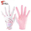 Guanti ttygj 1 coppia guanti da golf da golf femminile in pelle silicone non slip -slip golf prodotti dal produttore di fonti