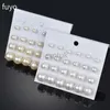 Stud fuyo 12 pairs White Simulated Pearl Earrings Set For Women Jewelry On Ear Ball Stud Earrings kit Bijouteria brincos Bijoux d240426