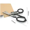 Layers Multifunction Raptors First Aid Tactical Folding Scissors Outdoor Survival Tool Combination Tactical Scissors