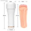 Andere Gesundheits Schönheitsgegenstände echte Pussy künstlerische Vagina sexy Lichtform Big Male Masturbation Cup Penis Pumpe für Männer Erwachsene Produkte Q240426