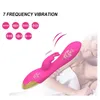 Usine vendeur direct féminin jouet adulte interne et externe double vibration vibratrice du vibrateur sexuel pour les femmes