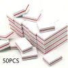 Outils 50pc Mini Nail Art Buffer 100/180 Papier de verre Manucure File Sanding Polinging Nails File Grinding Equipment Tool