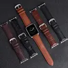 Assista bandas pulseira de pulseira relógio cinta de couro original 42mm 38mm 44mm 40mm 41mm 45mm 49 Strap iwatch 8 7 6 SE 5 4 3 Pulseira 240424