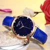 Wlisth Women's Watch Minimalist Fashion Watch Quartz Watch Starry Sky Watch Women's Korean Edition Female Student Watch Women's Watch