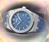 الساعات ذات الحجم الكبير للرجال الشهير RELOJ QUARTZ CORTE CLOCK FASHION CLASSION Stafless Rubber Strap Strap Waterproof Glass Watch Watch Montre de Luxe Gifts