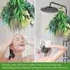 Decoratieve bloemen diverse gemengde gedroogde eucalyptus groene planten accessoires voor douche natuurlijke echte zilveren dollar bladstelen