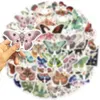 Tatoo Transfer 10/30/50pcs Vintage Moth Cartoon Naklejki Śliczne zwierzęce naklejki
