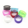 Vêtements de chien 16 PCS Ciseaux Silicone Ring Hair Dinger Protection PETS INSERT RINGS GEL SILIC