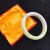 Bangle Shaanxi Lantian Jade Armband Tillverkare Floating Flower Ginger Gift Products Stall