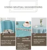 Zuyry Table Tassel Tassel Square mantel sólido a prueba de polvo Good Drag and Tear Wiping Restaurant Cining Tablecloth 240426