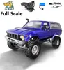 Electric/RC Car Full Size WPL C24 UPGRADE C24-1 1 16 RC CAR 4WD Trådlös kontroll off-road fordon RTR Kit Rock Track Electric Handcart Mobile enhet