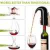 Bar Tools Portable electric wine feeder wine air freshener instant wine analyzer dispenser pump one touch USB charging 240426