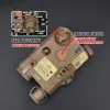 Lights WADSN Tactical PEQ15 Red Green Blue Laser IR Sight M300 M300A Flashlight Airsoft Accessroy White Strobe Light Dual Switch