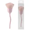 MakeUp Brushes Cosmetics Tool Nail Art Brush Soft Clean Dust Rose Flower Shape Foundation Powder Glitter Beauty Manicure Care