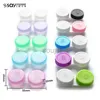 Contact Lens Accessories 10Pcs Random Contact Lens L+R Cases Storage Holder Soaking Container Travel Accessaries d240426