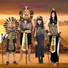 Halloween -pruik kostuum Egyptische farao King Prince Performance Cleopatra Prop