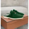 Slippers Italian Flat Shoes Man Casual 2024 Designer Mocasines Walking Walking Fashion Women's Slippe