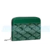 Matignon Zippy Coin Pulses Luxury Card Holder Womens Key Pocket Organizzatore Pocchiates Chiave portafogli maschi