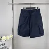 Pantalones cortos de tamaño grande para hombres ropa polar de verano con playa fuera de la calle algodón puro 26rui