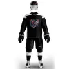 Hockey Han Duck High-Quality Light et fin respirant noir personnalisé Ice Hockey Practice Jersey Grands tailles de rue