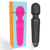 20 frequncy mode and 8 speed wand massager vibrador para mujeres wholesale adult vibrator sex toy for women