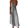 Casual Dresses Fashion Gradient Formal Women's Dress Summer Loose Party Maxi For Women Sexy Straps Camisole Long Sundress S-5XL