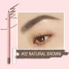 Förbättrare 4 Färg Natural Wood Eyebrow Pencil Waterproof and Sweattproof Longing Easy To Wear Black Brown Makeup Eyebrow Cosmetics