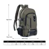 Rucksack Travel Men Tactical Militari Mountaineering -Tasche Leinwand große Kapazität Rucksäcke Outdoor Camping Computer