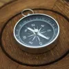 Compass G44 Compass Keychain Pendant Pendant Aluminium Alloy Metal Material Portable Gift Mini Pocket Pocket Outdoor Adventure Travel