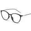 Lenses Transparent Gray Oval Nearsighted Glasses Ultralight Tr90 Steel Wire Leg Prescription Eyeglasses Diopter 0 0.5 1.0 to 6.0