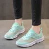 Casual Shoes Tennis For Women 2024 Solid Mesh Breathable Non Slip Lace Up Woman Platform Sneakers Ladies On Offer