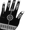 Tatuaż Transfer 1 Para NOWOŚĆ MEHNDI STYL STYL STYLE PIĘKNY TATOO TATTOUM TEMOSIWOWA RĘCZNA DZIECKA DIY Body Art Henna Henna Naklejka 240427