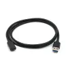 Tillbehör USB3.1 TYPEC Kvinna till USB 3.0 Typea Manlig USB 3.1 Typ C -kontaktkonverterare Adapter för all typ C Male Device 0.2M 1M 1M