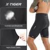 X-Tiger Men Cycling Shorts med bakficka 5D Gel vadderade cykelshorts för män Mountain Road Cykling Riding Half Pants Tights 240425